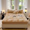 Luxurious Faux Rabbit Fur Bed Skirt & Velvet Mattress Protector