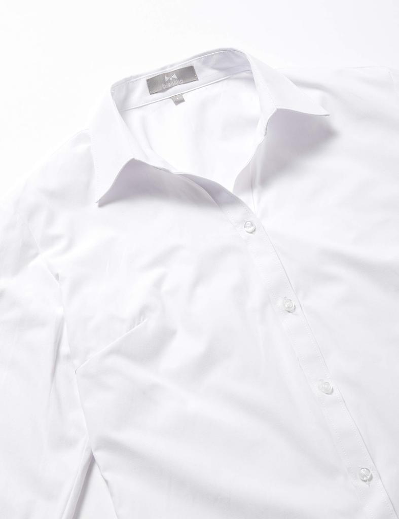 Blanche Blouse Set Dress Shirts In and Regular Long Size 5 Pieces Women's 5-Piece [Optical Shirts] White, Black, Pink, Blue, Sleeve, 9, Skipper,