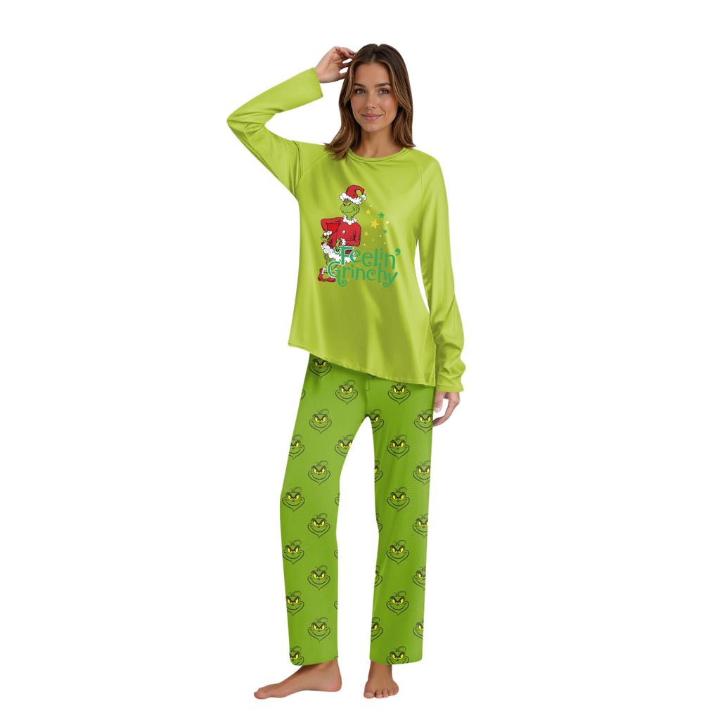 Passende Familiensets mit Weihnachtsmotiven, Langarmshirts und Hosen