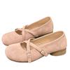 Fashion Women Heeled Shoes Spring Elegant Loafers Shoes Shallow Casual Woman Sandals 2025 Designer Lolita Pumps Fashion Chaussure Femme