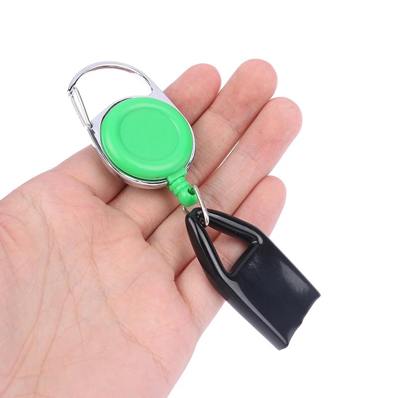 Feuerzeug-Schutzhüllenhalter-Clip mit einziehbarem Schlüsselanhänger-Zubehör