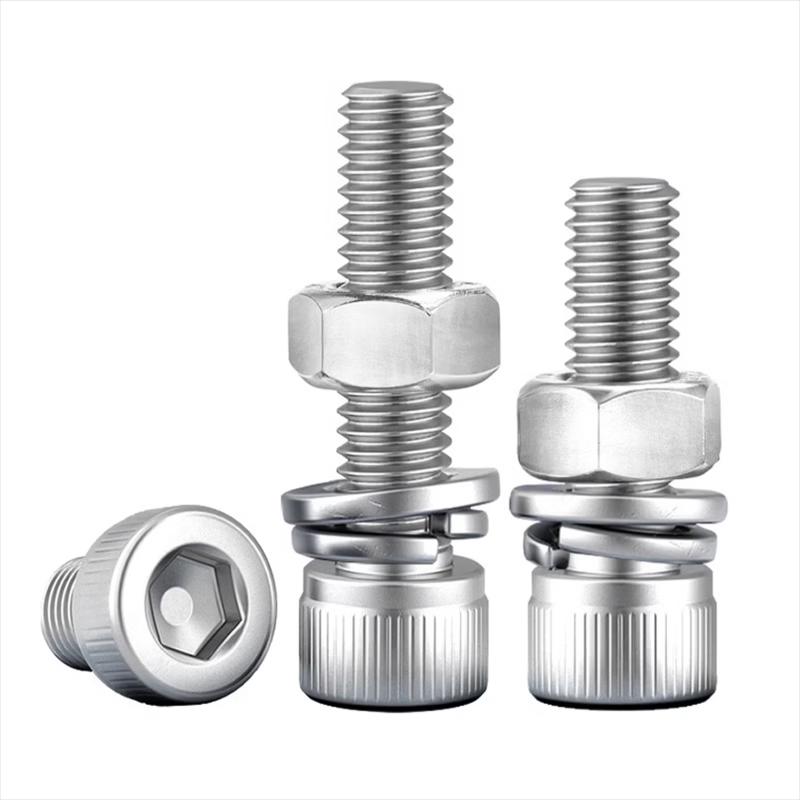 304 Stainless Steel Hex Socket Screw & Nut Set