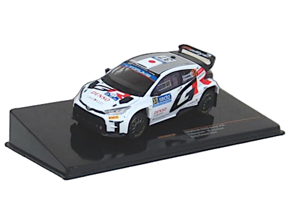IXO Scale Toyota GR Yaris Rally 2 2024 Finland Rally Yuki Salminen 1/43 #37 Yamamoto/M.