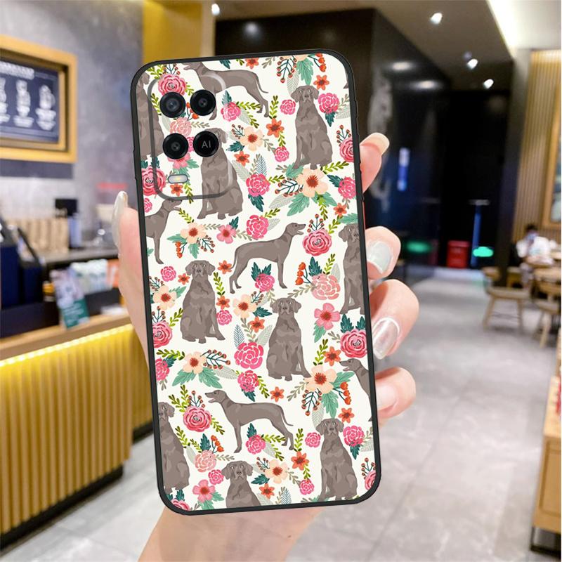 Weimaraner Dog Case For Oppo A74 A54 A94 A78 A98 A18 A60 A80 A40 A38 A58 A96 A76 A16 A15 A17 A57 A77 A5 Pro