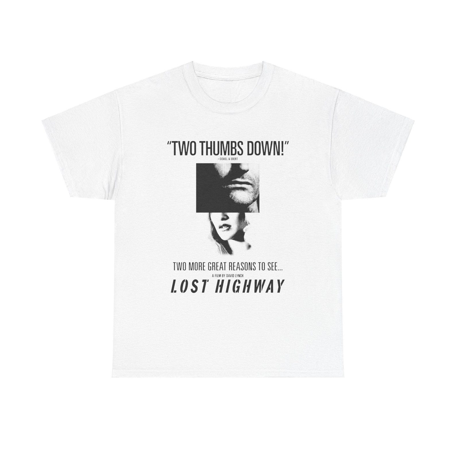 Lost Highway: Two Thumbs Down - Vintage David Lynch Movie Shirt XL
