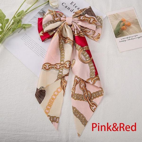 Ribbon Bow Hair Clip Large Vintage Style Hair Clip Spring Clip Hair Accessory Headwear Accessory