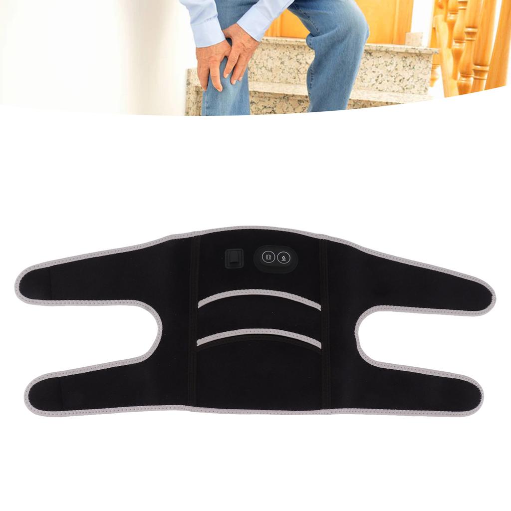 Heated Knee Massager Comfortable Knee Heating Pad with 3 Adjustable Vibrations Heating Modes 5v