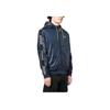 Emporio Armani EA7 Letter And Number Logo Print Color Block Hooded Zip Cotton Jacket Men Jackets Blue 3RPB05-PN5ZZ-1554