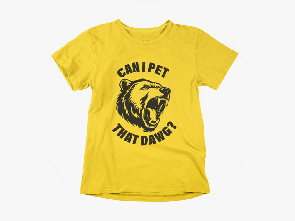 

Можно ли мне ПОГЛАДИТЬ эту СОБАКУ Футболка 3XL