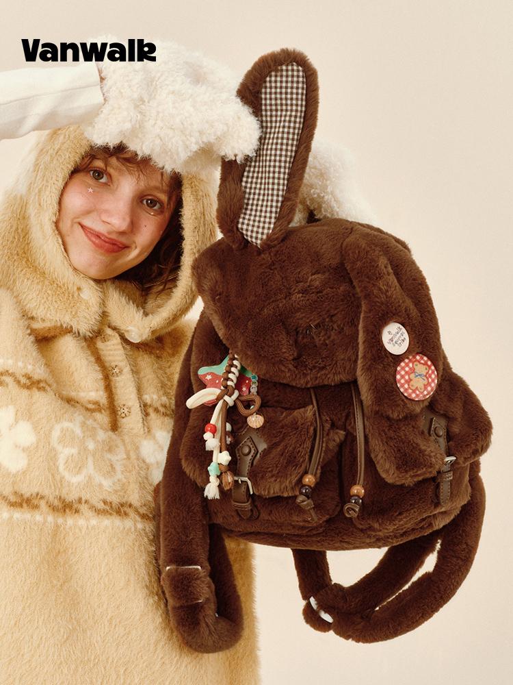 Vanwalk Elephant Backpack [Brown]