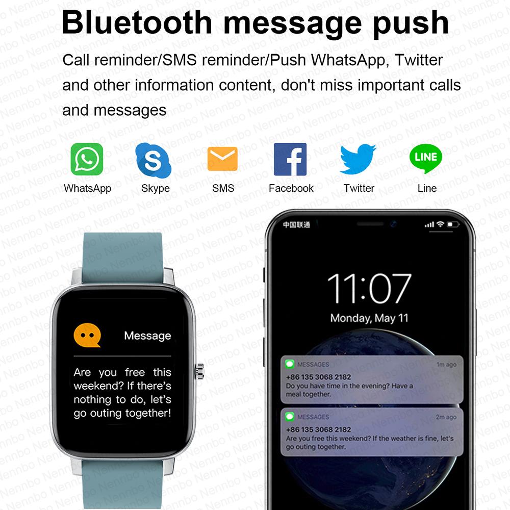 H80 Smart Watch Männer Sport Fitness Tracker 1,69 Zoll Touchscreen Geschenk  Smartwatch Frau Bluetooth Boy Uhr für iOS Android Handy günstig kaufen —  Preis, kostenlose Lieferung, echte Bewertungen mit Fotos — Joom