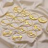 Custom Name Earrings Stainless Steel Personalized Hoop Earrings Fashionable and Exquisite Daily Party Wear Women's Jewelry