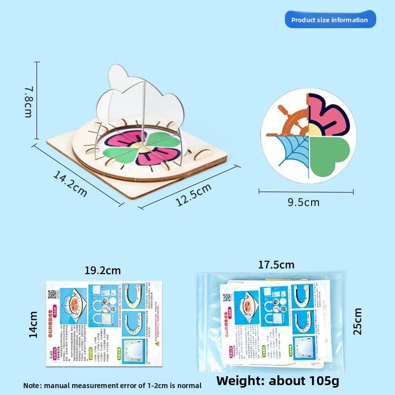 Science Experiment Diy Mirror Reflection Kit For Kids Educational Handson Learning