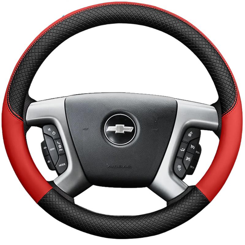 Leder Auto Lenkradabdeckung Für Chevrolet Captiva Silverado GMC Sierra 2007-2014 Daewoo Auto Innenraum