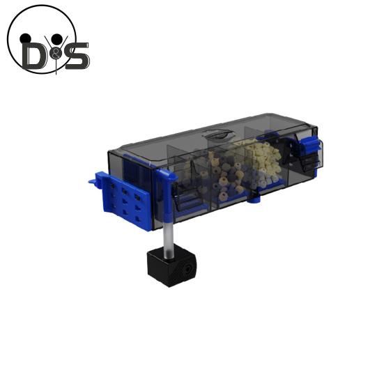 Filtr do akwarium Filtr wielowarstwowy do akwarium z natlenianiem wodospadowym Cichy system filtracji do akwariów 50L/90L