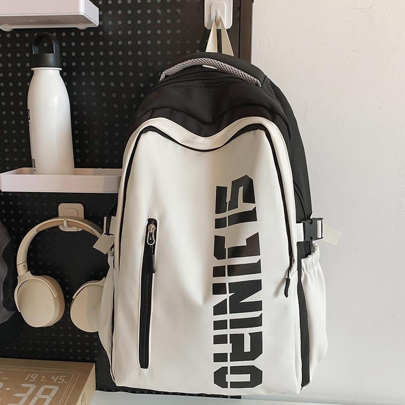 Primary School Girls Large Capacity Burgundy Junior High School Students High School Students College Students Backpack