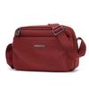 Lightweight Womens Small Square Shoulder Bag With Zipper Closure And Inner Phone Pocket