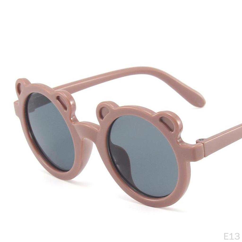Bear Shape Sunglasses for Boys Girls Party Outdoor UV400