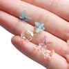 20/50Pcs Mini Aurora Glitter Colorful 3D Resin Butterfly Epoxy Resin Filiings for DIY Epoxy Resin Mold Cratfs Nail Art Fillers