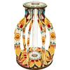 Wood Blue Pink Diamond Painting Flower Vase Rhinestones Desktop Ornaments 5D DIY Diamond Art Tabletop Decors for Adults Beginner