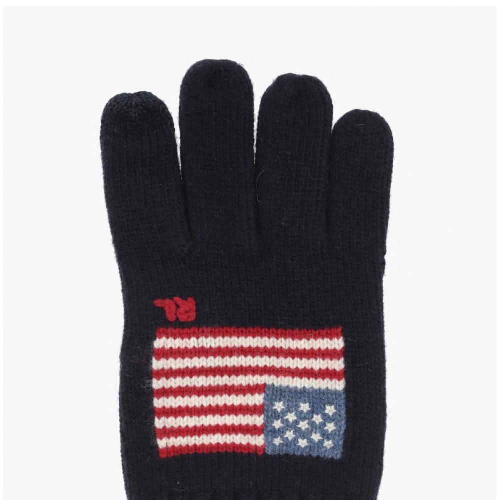 Polo Ralph Lauren Flag Touch Screen Gloves Pc1443 443