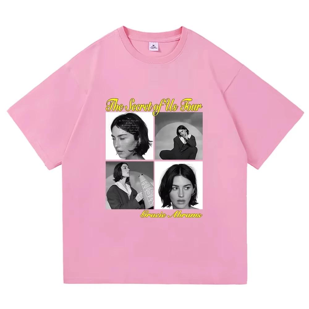Gracie Abrams Risk The Secret of Us The Eras Tour T Shirt UnisexWomen Aesthetic Retro TShirt Unisex New Album Tees Shirts
