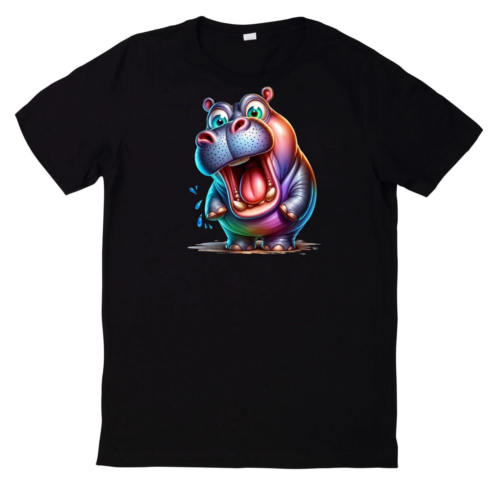 T-Shirt Aquarell lustiges Tier Motiv S