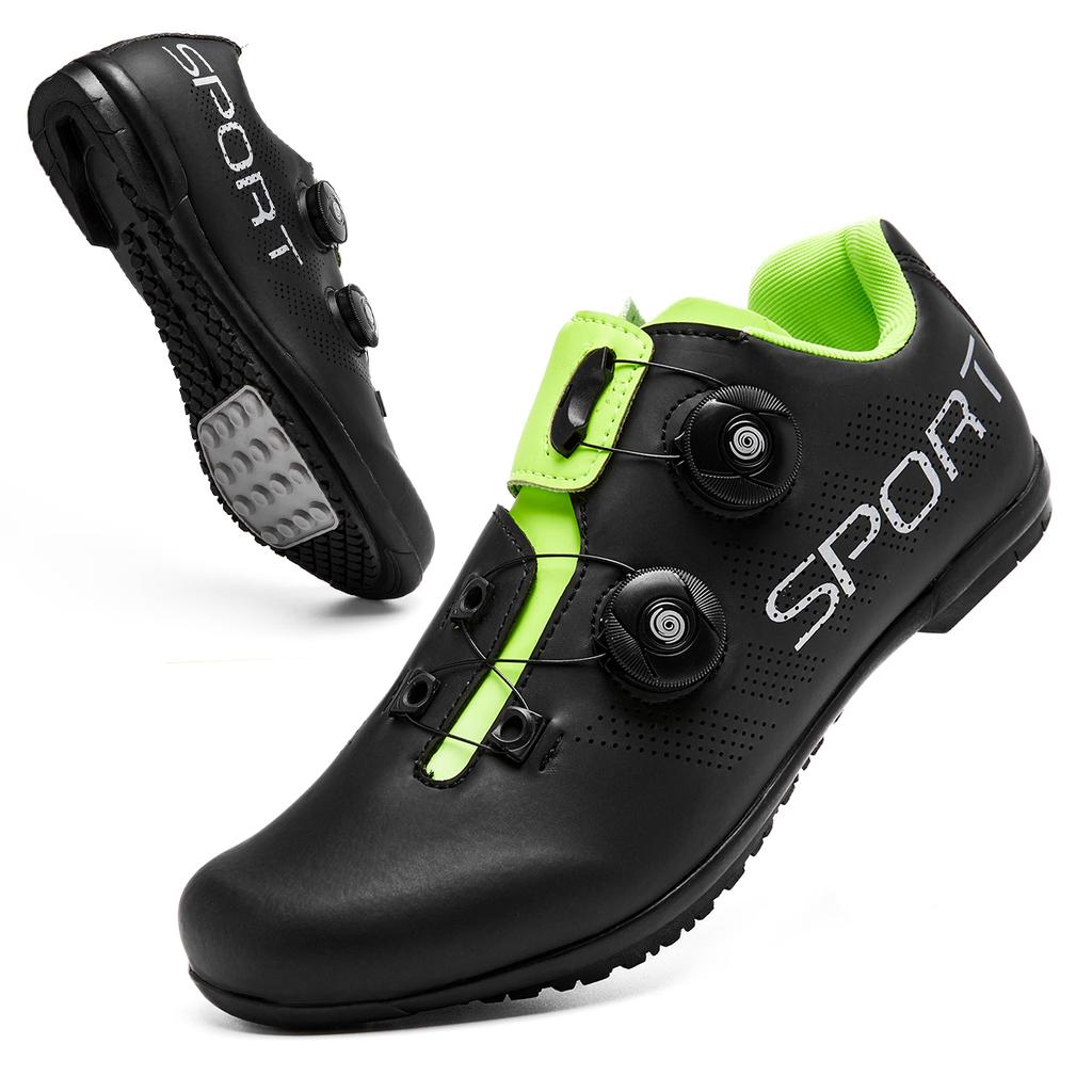 New Outdoor Rubber Soled Cycling Shoes Breathable and Comfortable Professional Sports Rubber Cycling Shoes