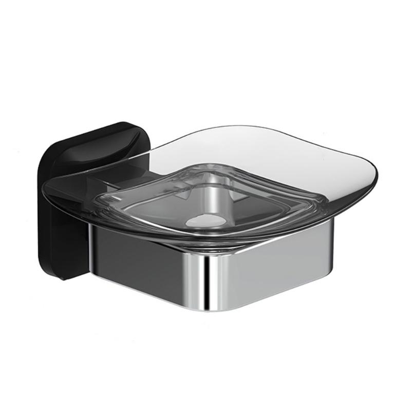 Soap Holder Not Drilling Needed SelfAdhesive Wall Mount Soap Dishes for Shower and Sink Organization