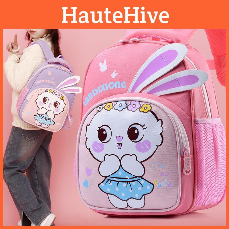 Cute Hard Shell Kindergarten Bag With Polyester Lining For Unisex Kids