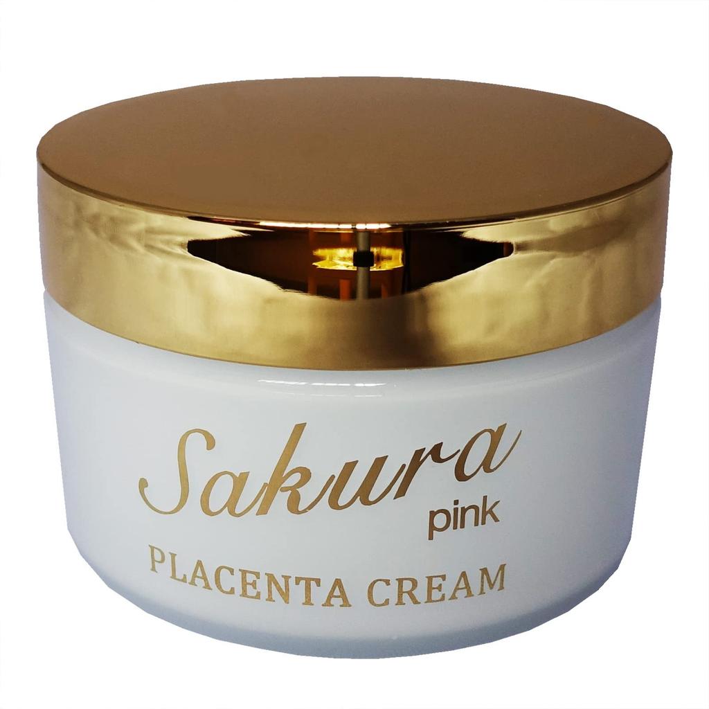 Sakura Pink Placenta Cream moisturizing cream Tokachi Placenta - Beauty, wrinkle, sagging, -