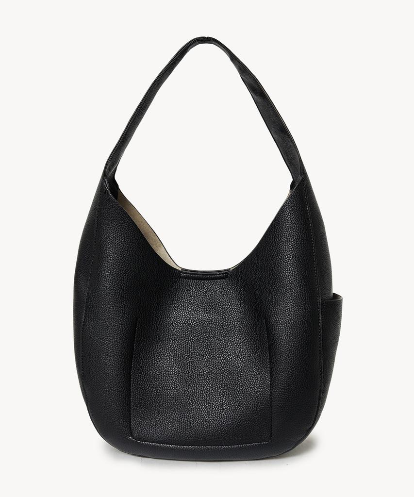 Lady Volume Edit Hobo Bag (Black)
