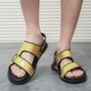 Fashion Summer New Men's Slippers Sandals Two Ways To Wear Them Luxury Brand Mens Casual Breathable Designer Shoes Comfortable Loafers