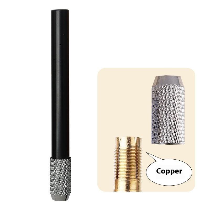 1Pcs Writing Metal Color Rod Adjustable Single Head Pencil Extender Holder Sketch School Painting Art Write Tool