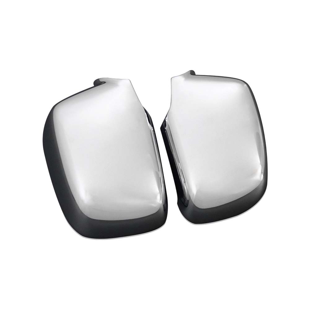 Car Rearview Accessories Door Mirror Cover For Isuzu D-max 2007-2011 Matte Black Chrome Silver Car Decoration Upgrade