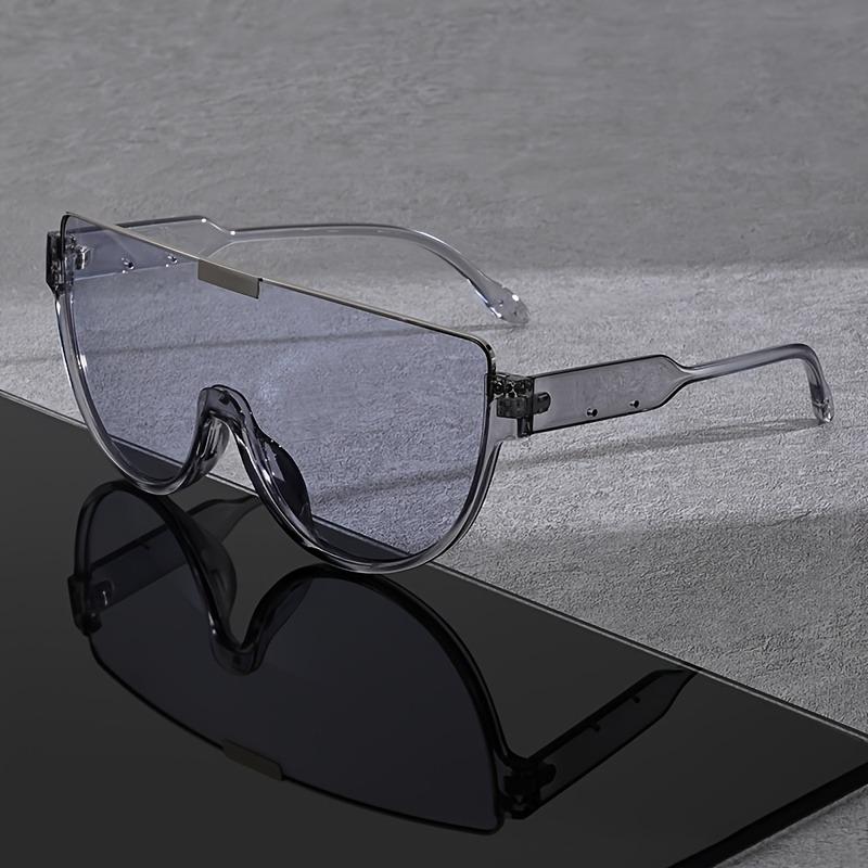 Unisex Oversized Square Fashion Glasses Sleek Minimalist Design for Men & Women Fashion Accessory Stylish Eyewear