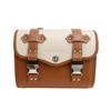 Artudatech Large Capacity Motorcycle PU Waterproof Touring Bag for Small Item Brown Bag, Storage,