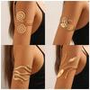 1PC Dames Europese en Amerikaanse Mode Goud Geometrische Armketting Armband, Date Reizen Banket Feest Festival Verkleedkado