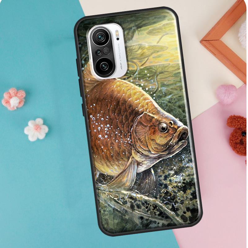 Fish Fishing Case For Xiaomi Mi 11T 12 Pro 12X Mi 11 Lite Ultra Cover For POCO X3 Pro X4 GT M3 M4 F3