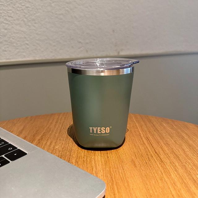 TYESO Mini Thermal Bottle Insulation Cold Small Capacity Vacuum Stainless Steel Coffee Mug Portable Double Layer Thermos Cup