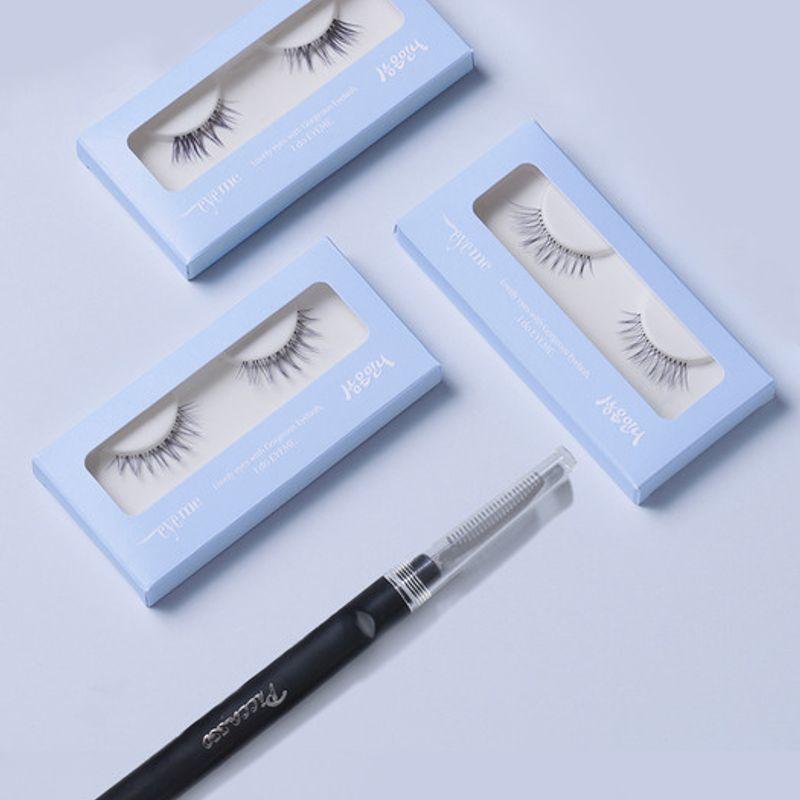 

[Picasso] Aimi X Sang-eun s 3 eyelashes + eyelash comb set Set of 3 No. 13