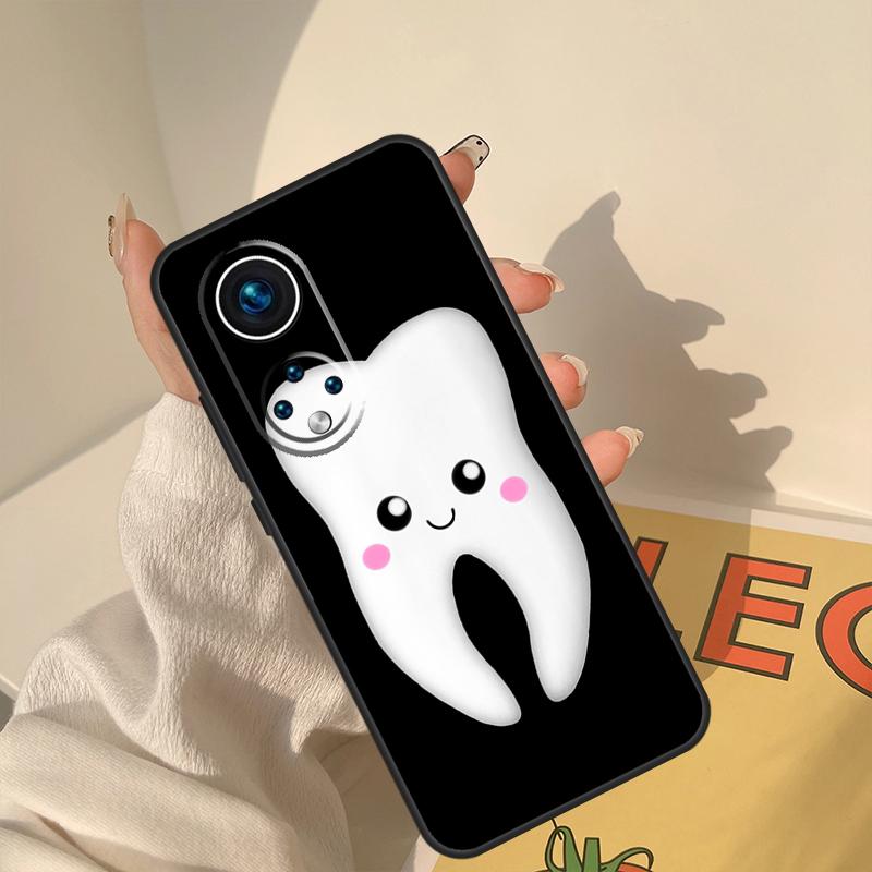 Dentist Tooth Pattern Case For Honor Magic 8 Pro 5 6 7 Lite Cover For Honor 400 200 90 70 50 X8a X8b X9a X9b X9c