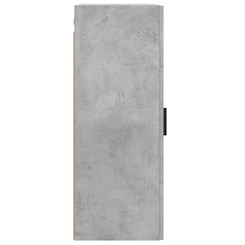 Vidaxl Wall Cabinet, Concrete Grey, 34.5X34X90 Cm