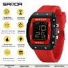 Sanda Waterproof Multifunctional Sports Watch for Students with Alarm