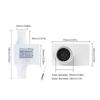 Duct Fan Powerful Inline Extractor Fan 12W 24300RPM Duct Blower Indoor Air Exhaust Fan For Workshop Basement Tent