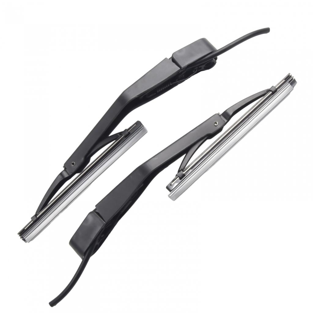 Black Wiper Arms Headlight Plastic A1268204644 Brand New