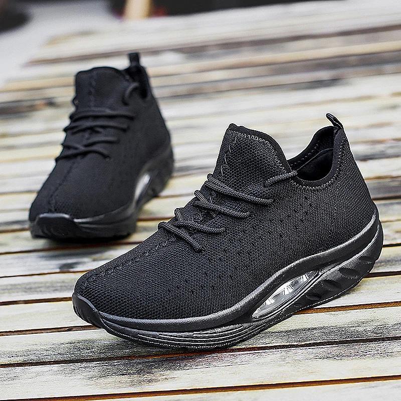 Fashion Spring New High Quali Women Vulcanized Shoes For Women Breathable Light Big Sneakers Non-slip Shoes Woman