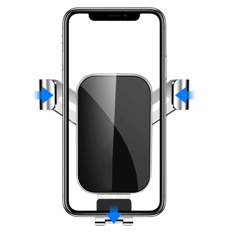 Car Phone Holder Cell Air Vent Mount Moblie GPS Support Stand For Tesla Roadster Coil Bonina Model 3 Y S X Cybertruck Juguete