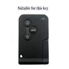 For Renault Kadjar Captur Clio Megane 2 3 4 Rs Koleos Logan Scenic Duster Card Silicone Car Remote Key Case Cover Accessories