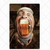 Beer Vintage Metal Tin Signs Bar Poster Pub Club Cafe Wall Decoration Retro Plaque Home Decor 20*30cm